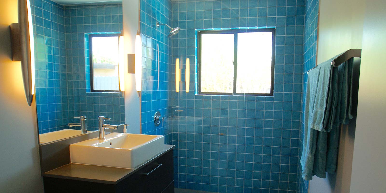 Bathroom with window...